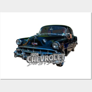 1954 Chevrolet Deluxe 210 4 Door Sedan Posters and Art